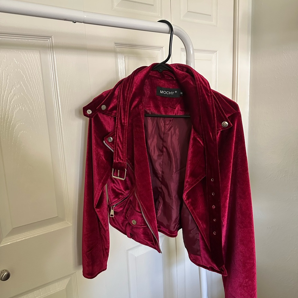 Red Velvet Jacket